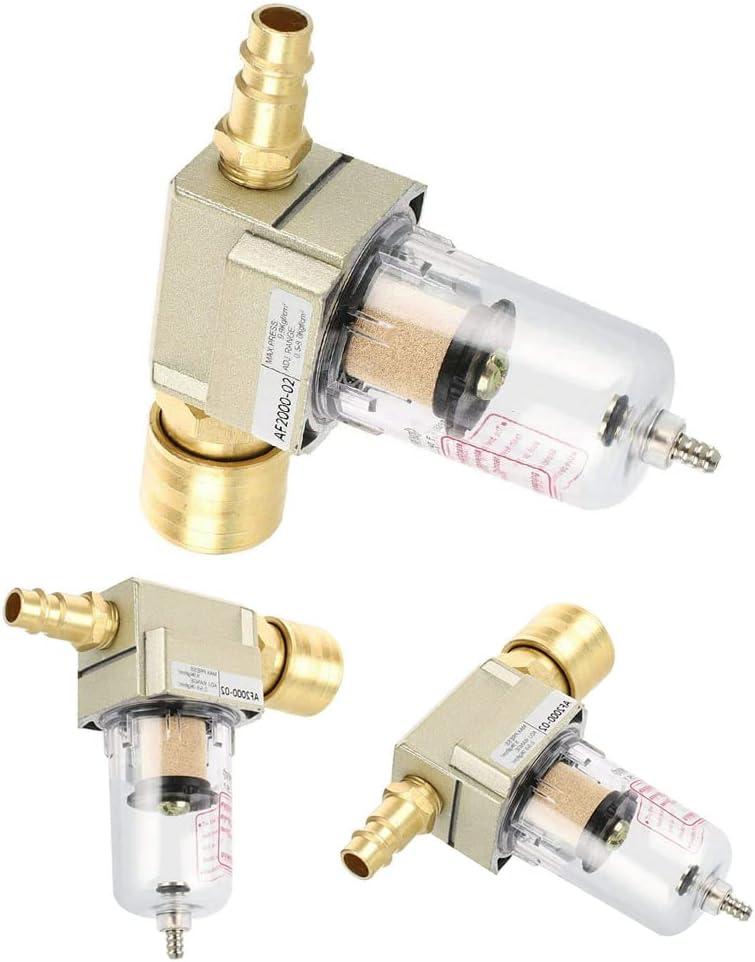 Lọc Khí Nén, Lọc Nước Khí Nén 1/4, Lọc Nước Tách Dầu Kết Nối Nhanh Cho Lọc Máy Nén