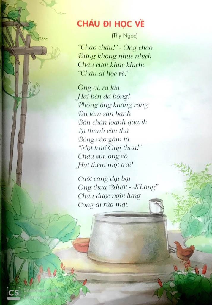 Sách Thơ Hay Cho Bé Mầm Non (Tập 1) (Tái Bản)