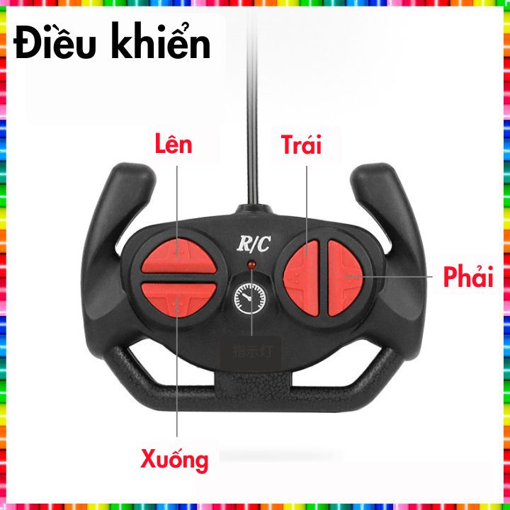 Xe điều khiển từ xa địa hình 4 chiều đồ chơi ô tô cho bé A026