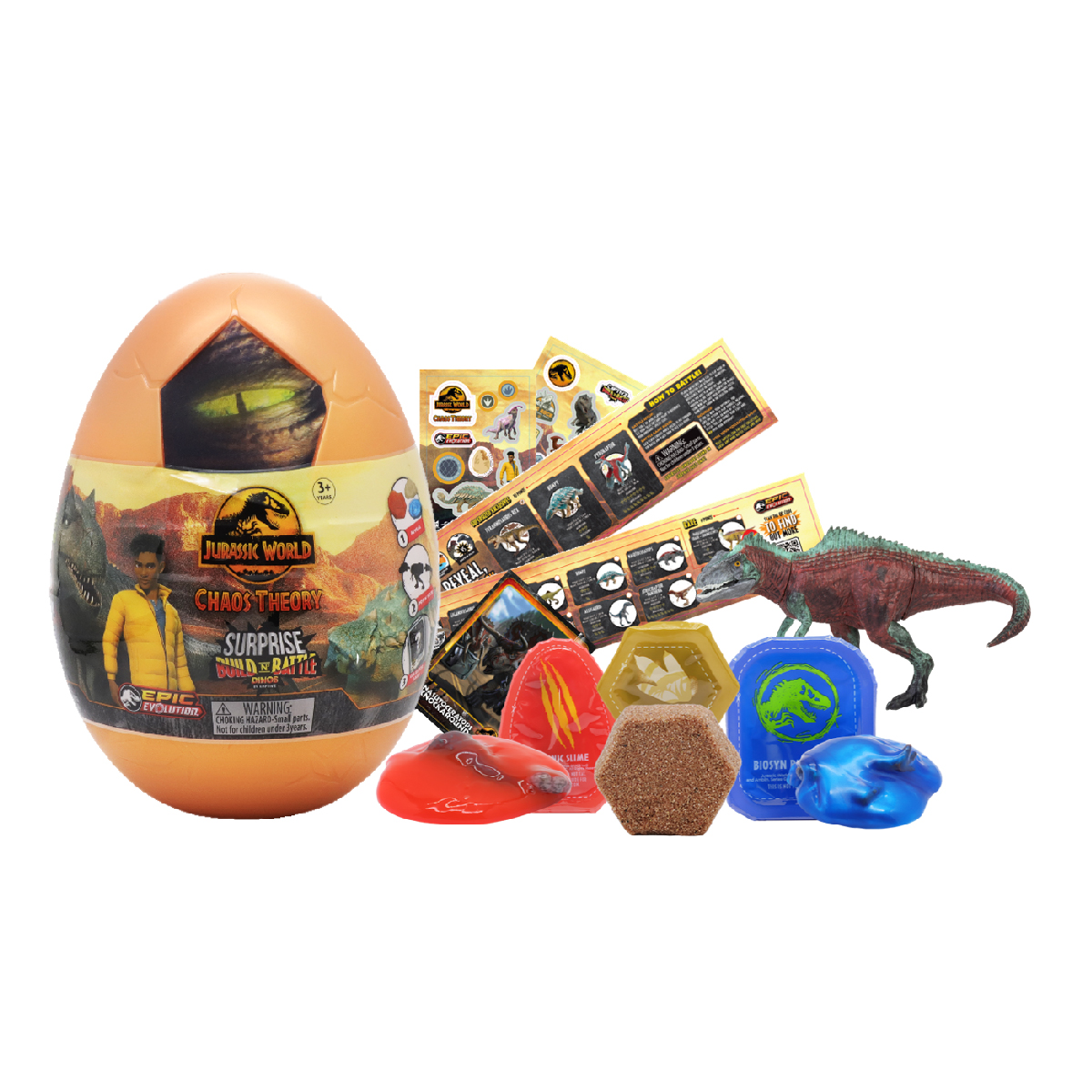 Đồ Chơi Trứng Khủng Long Huyền Bí Jurassic World: Thuyết Hỗn Mang TOY MONSTER T00795
