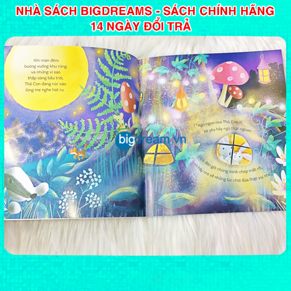 Ngủ ngon nhé con yêu - Truyện kể cho bé trước giờ đi ngủ I Love Phần 2 sách thiếu nhi Cho Bé 2-6 Tuổi