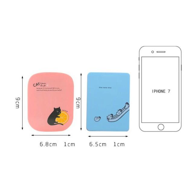 Hộp Gương Mini Kèm Lược