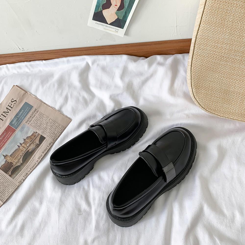 Giày búp bê phong cách retro Nhật Bản xinh xắn thời trang cho nữ