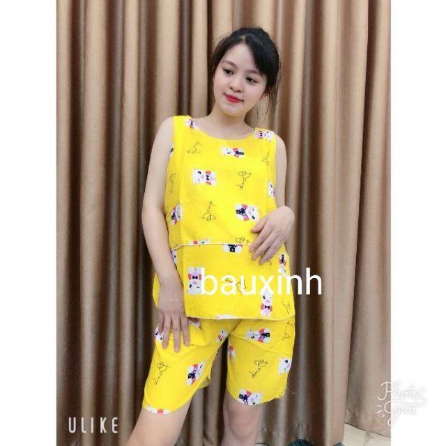 Bộ lanh 2 tầng bầu chất mát
