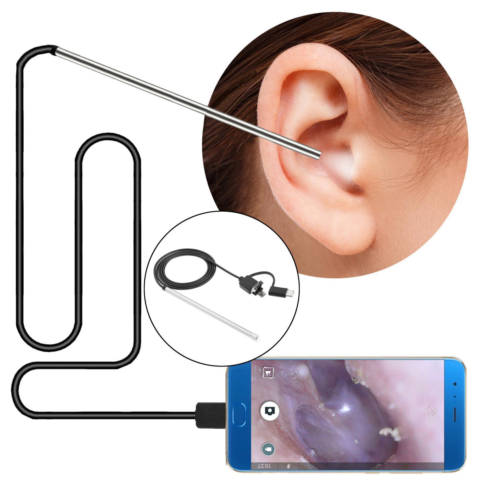 Ear Remover Earpick Clean Endoscope