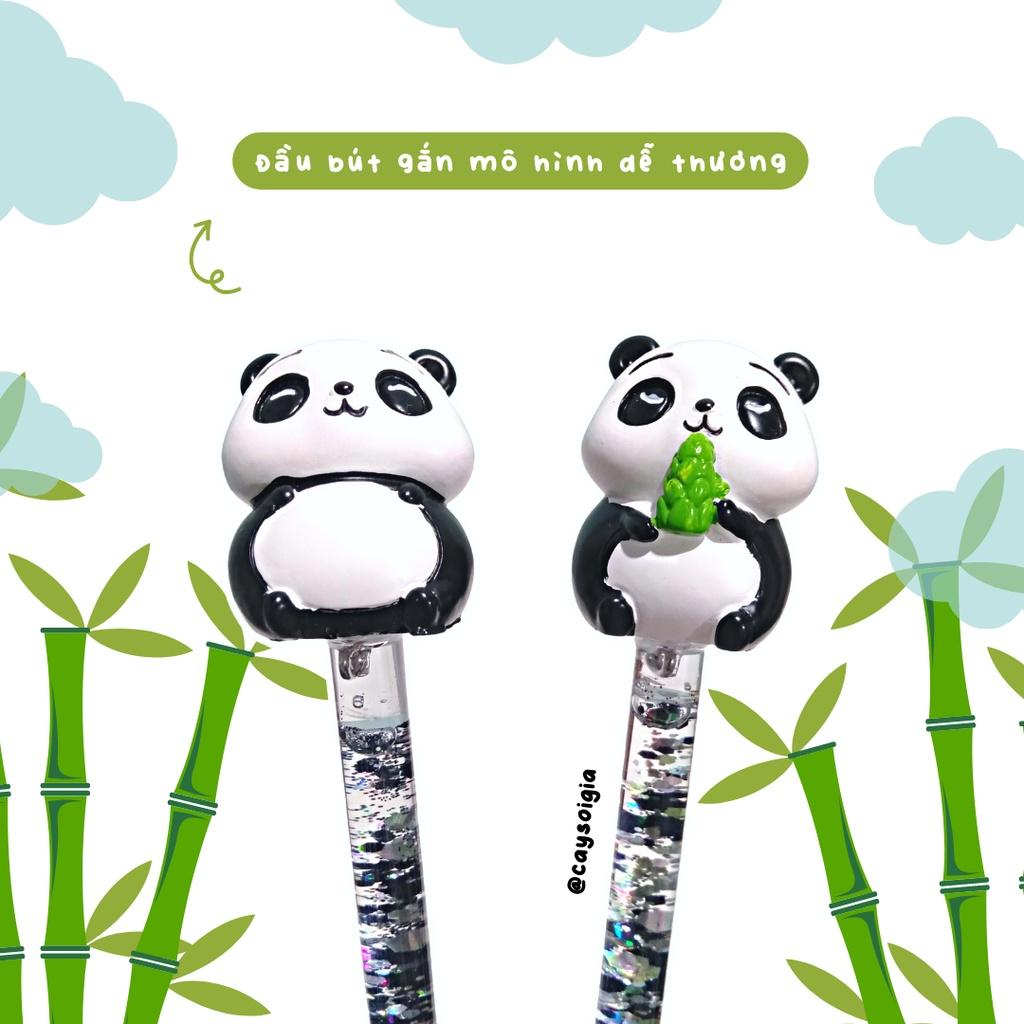 S124 - Bút dao rọc giấy gấu trúc dễ thương unbox đơn hàng, cắt sticker băng dán washi tape - Cây Sồi Già