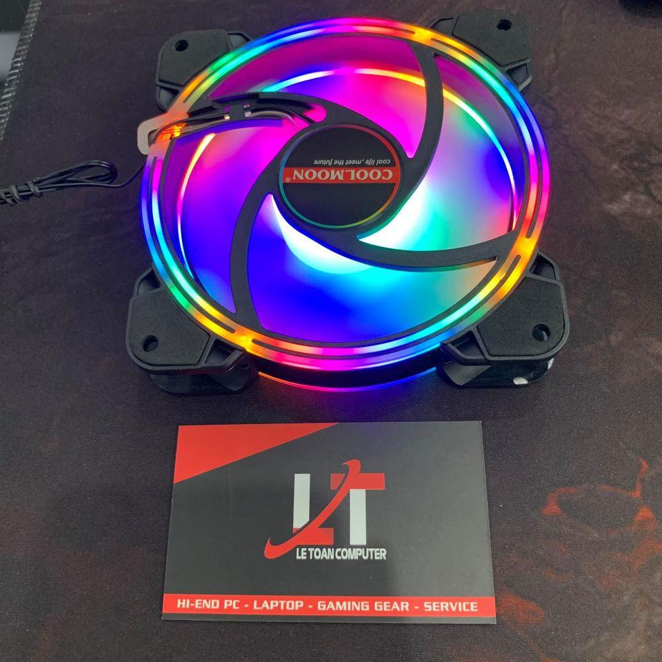 Quạt tản nhiệt Fan Case Led RGB  K3 - Hàng Chính Hãng