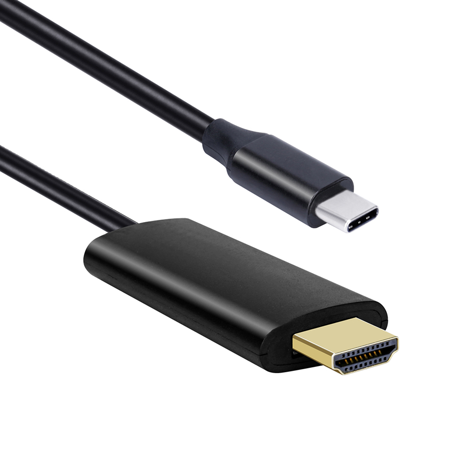 Cáp video loại C sang HD Cáp USB C to HDTV 4K Mirroring Tương thích với MacBook Pro 2020/2019, iPad Pro, MacBook Air