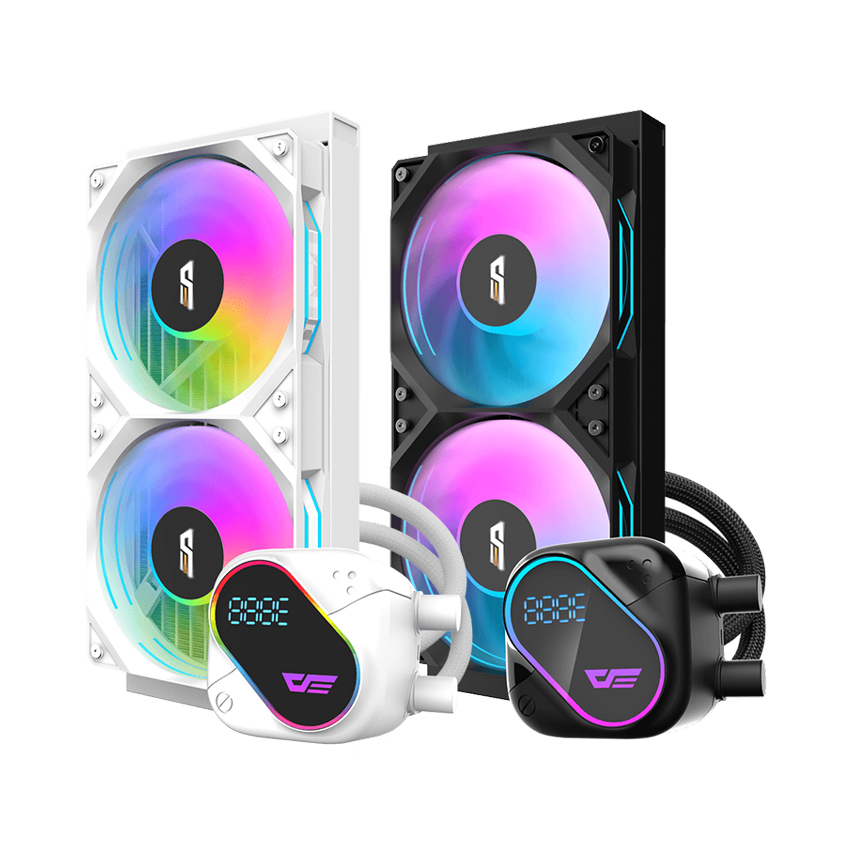 Tản Nhiệt Nước CPU DARK FLASH DO240 Black/White – Hàng Chính Hãng