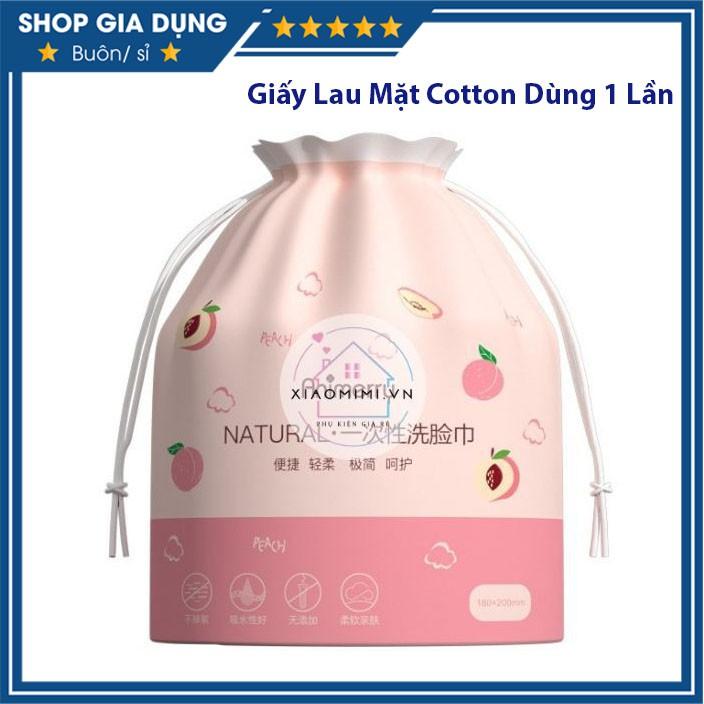 Giấy Lau Mặt Cotton Dùng 1 Lần, Khăn Mặt Khô Cuộn Giấy Tẩy Trang Lau Khô, Lau Ướt