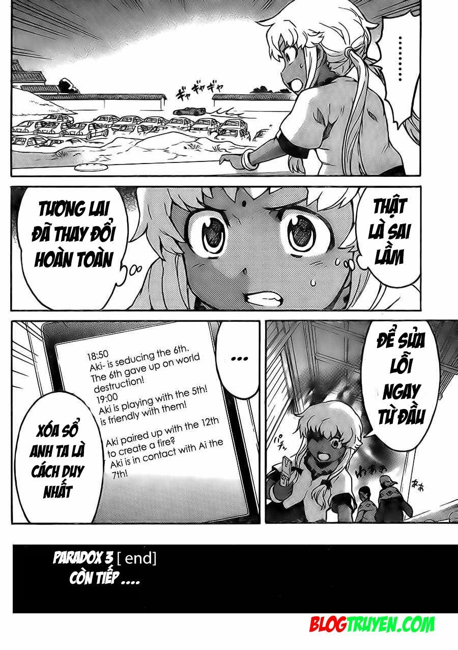 nhật kí tương lai ngoại truyện: paradox chapter 3 32