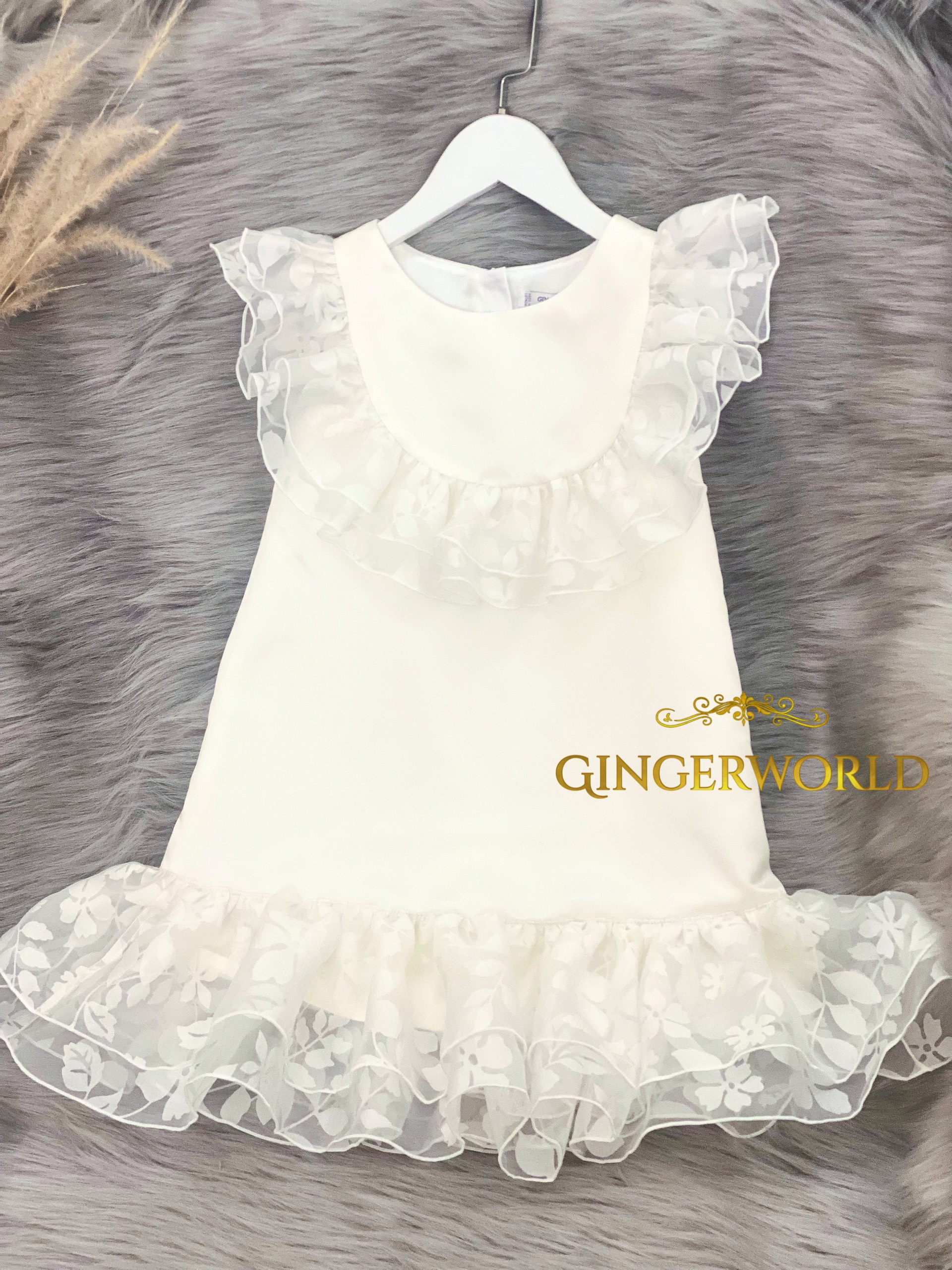 ĐẦM DỰ TIỆC CHO BÉ HQ1026 GINGER WORLD