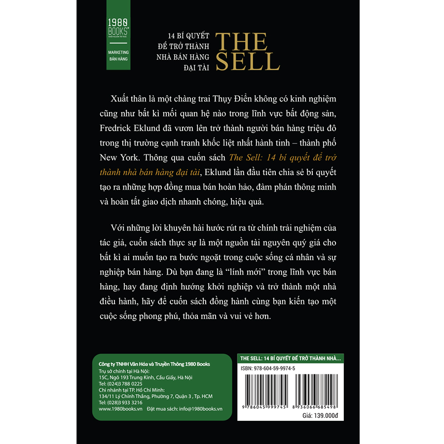 The Sell: 14 Bí Quyết Để Trở Thành Nhà Bán Hàng Đại Tài