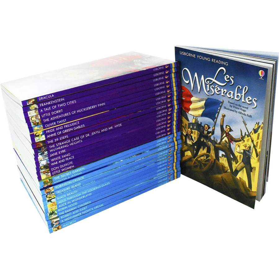 Usborne My Reading Library : Classics (Box Set Contains 30 Books)