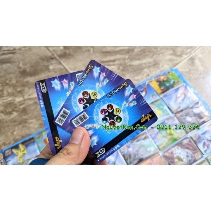 Vỉ 30 Bộ Thẻ Bài Pokemon Nhựa Loại Đẹp Vip, Mỗi Bộ 3 Thẻ Ngẫu Nhiên