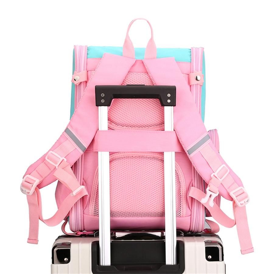 Hoạt Hình 3D Sáng Tạo Kỳ Lân Trẻ Em Học Túi Bé Gái Ngọt Ngào Trẻ Em Học Ba Lô Siêu Nhẹ Chống Nước Tiểu Schoolbags Lớn