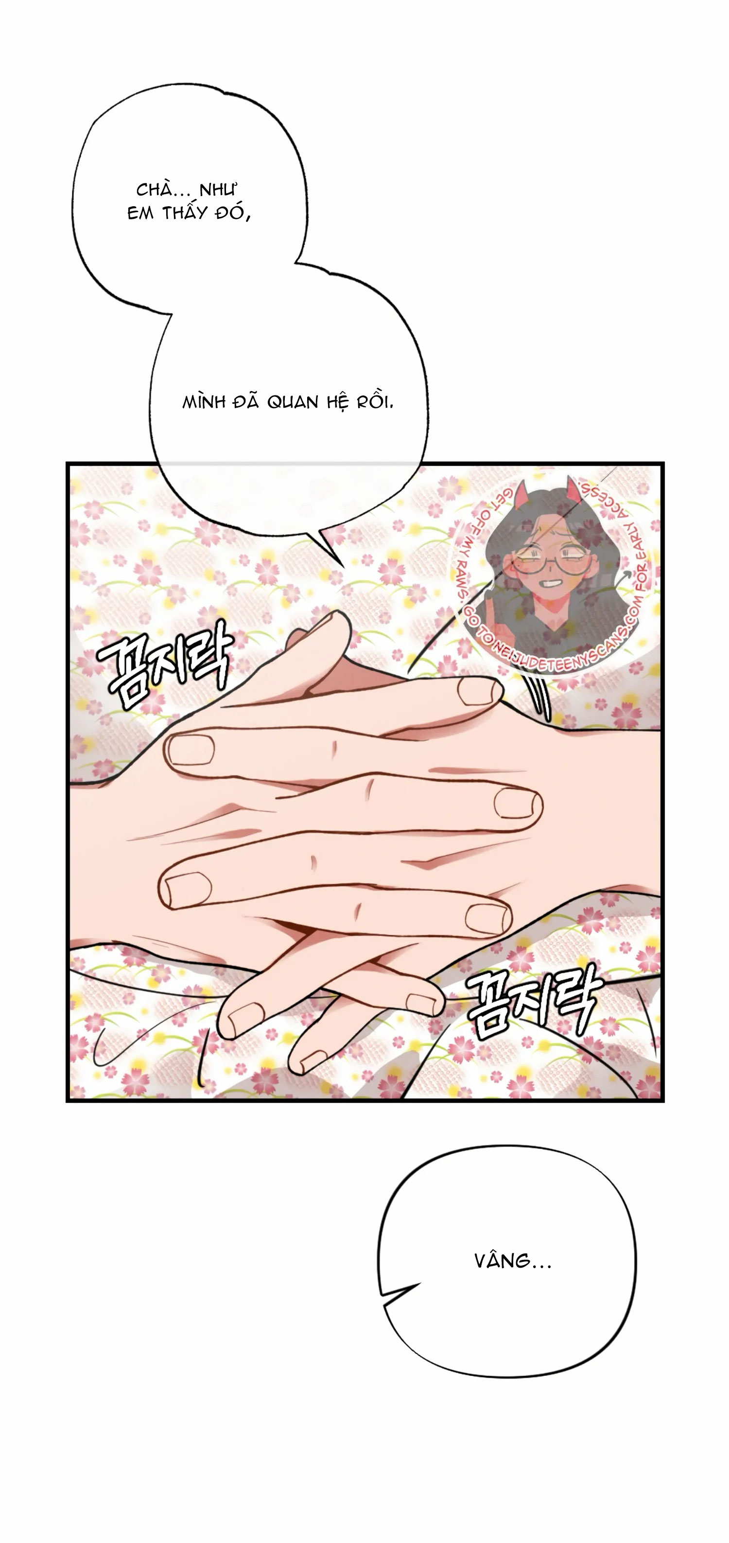 [18+] bạn của em trai không thể to như vậy! chapter 4.1 21