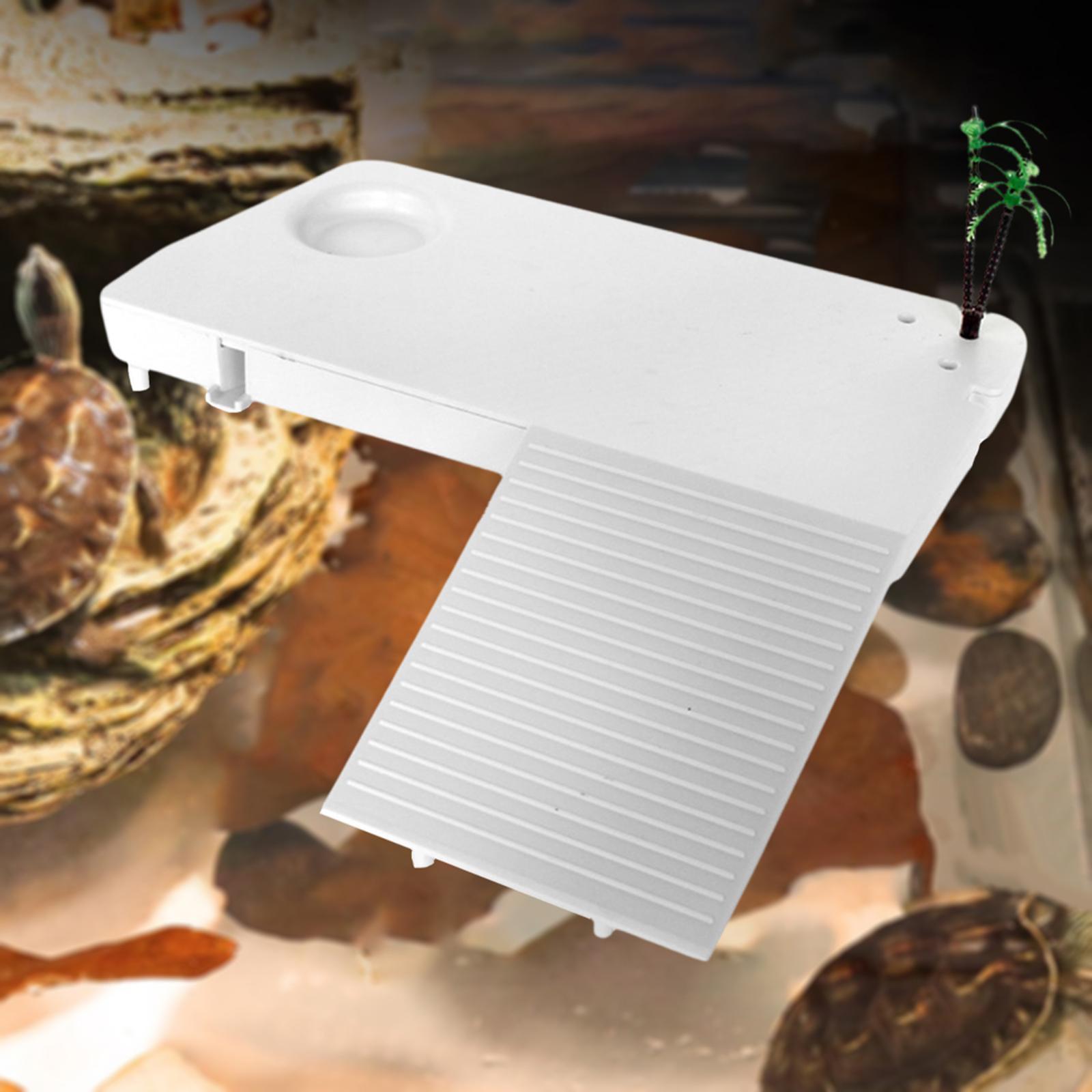 Turtle Pier Tortoise Basking Ramp Platform Terrapin Decoration Reptile Rest