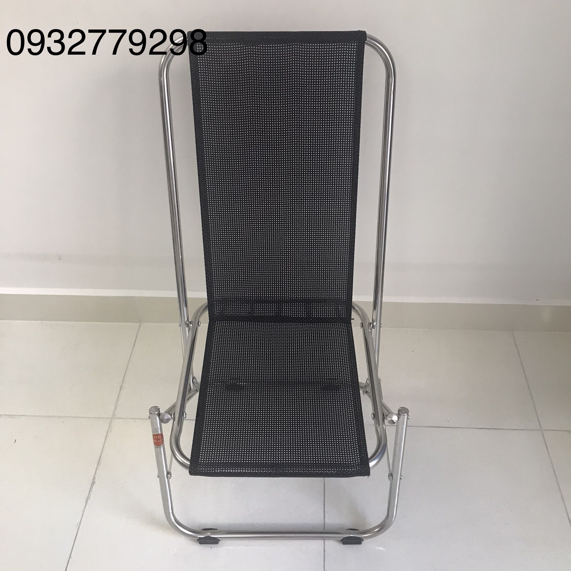 Ghế xếp lưới lưng cao 90cm  bền đẹp