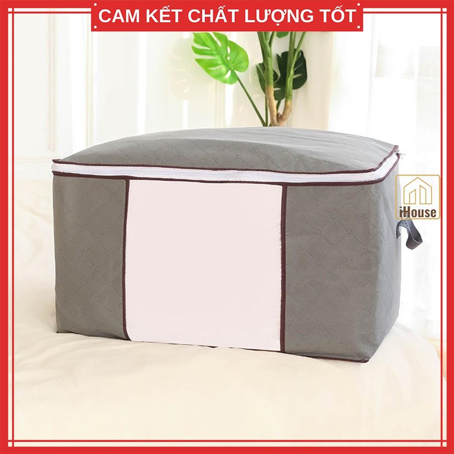 Túi đựng chăn màn quần áo ga gối đa năng, Túi hộp vải đựng chăn mền thông minh tiện lợi