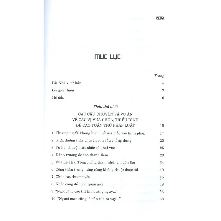 Sách - Luật xưa án cũ