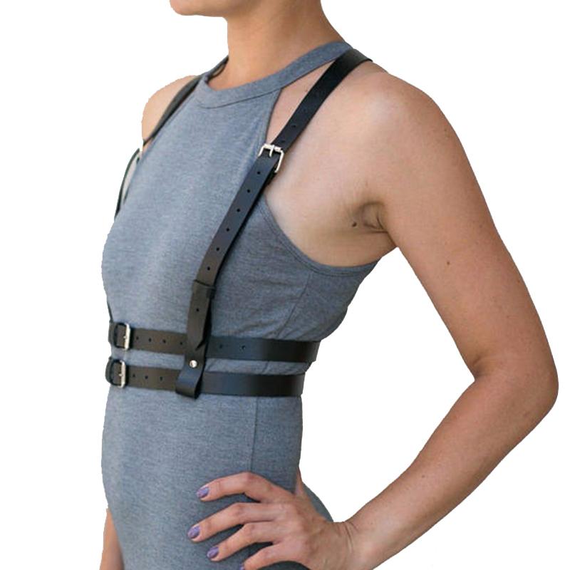 Punk Eo Thắt Lưng Dây Nịt Nữ Thời Trang Gợi Cảm Garters Dây Đai Điều Chỉnh Áo Ngực Dây Trói Buộc Dây Nữ Treo Áo