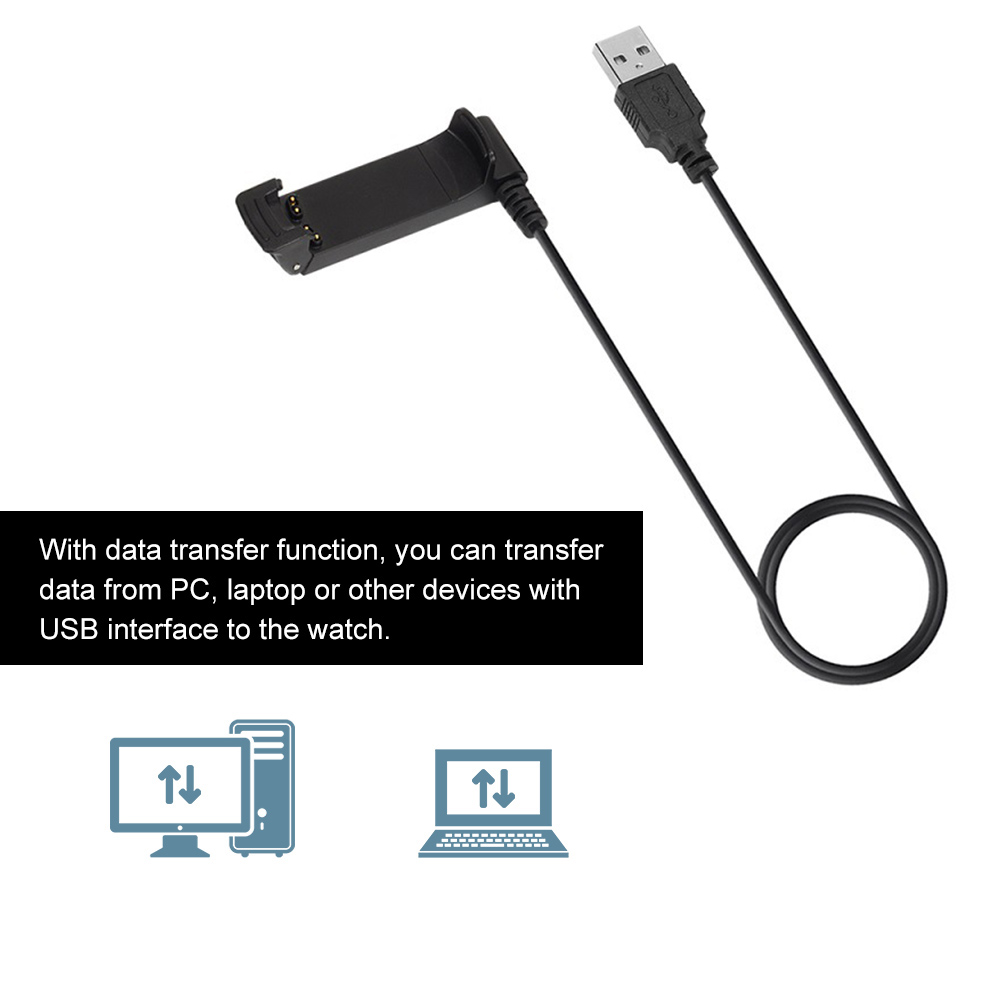 Cáp sạc cho đồng hồ thông minh Fenix Fenix 2 D2 Bravo Quatix Tactix, có thể truyền dữ liệu với USB