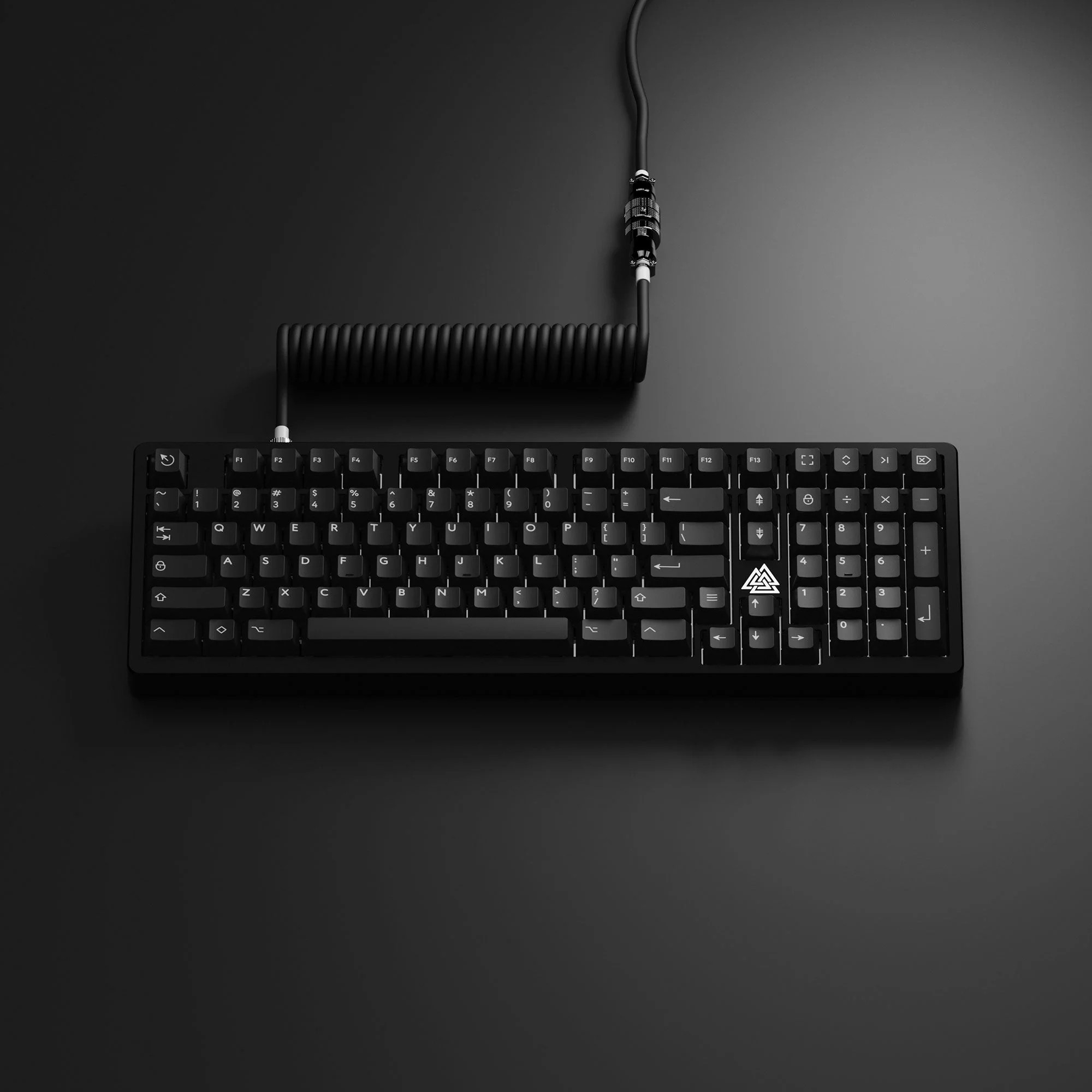 PBTfans WOB White On Black | Keycap bàn phím cơ | Hàng nhập khẩu