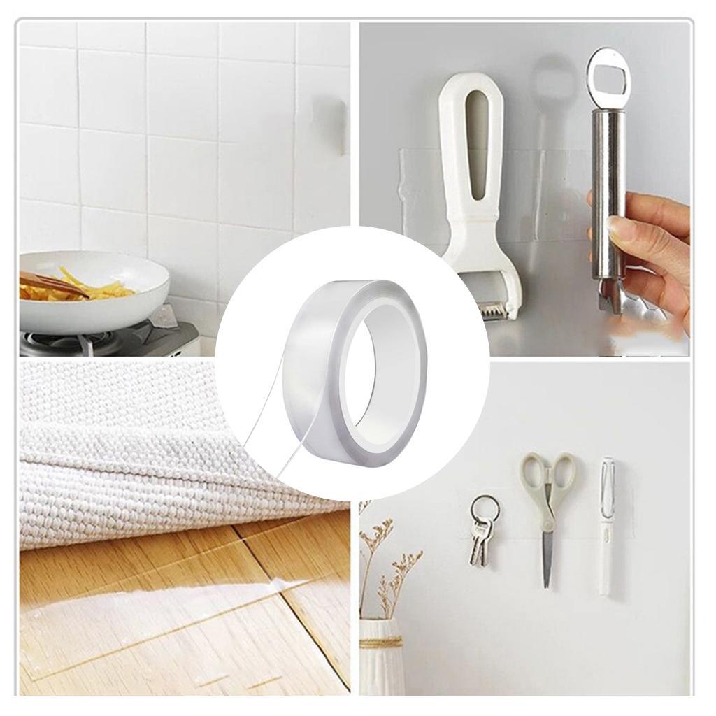 Traceless Adhesive Tape Invisible Dual-sided for Smooth Surface