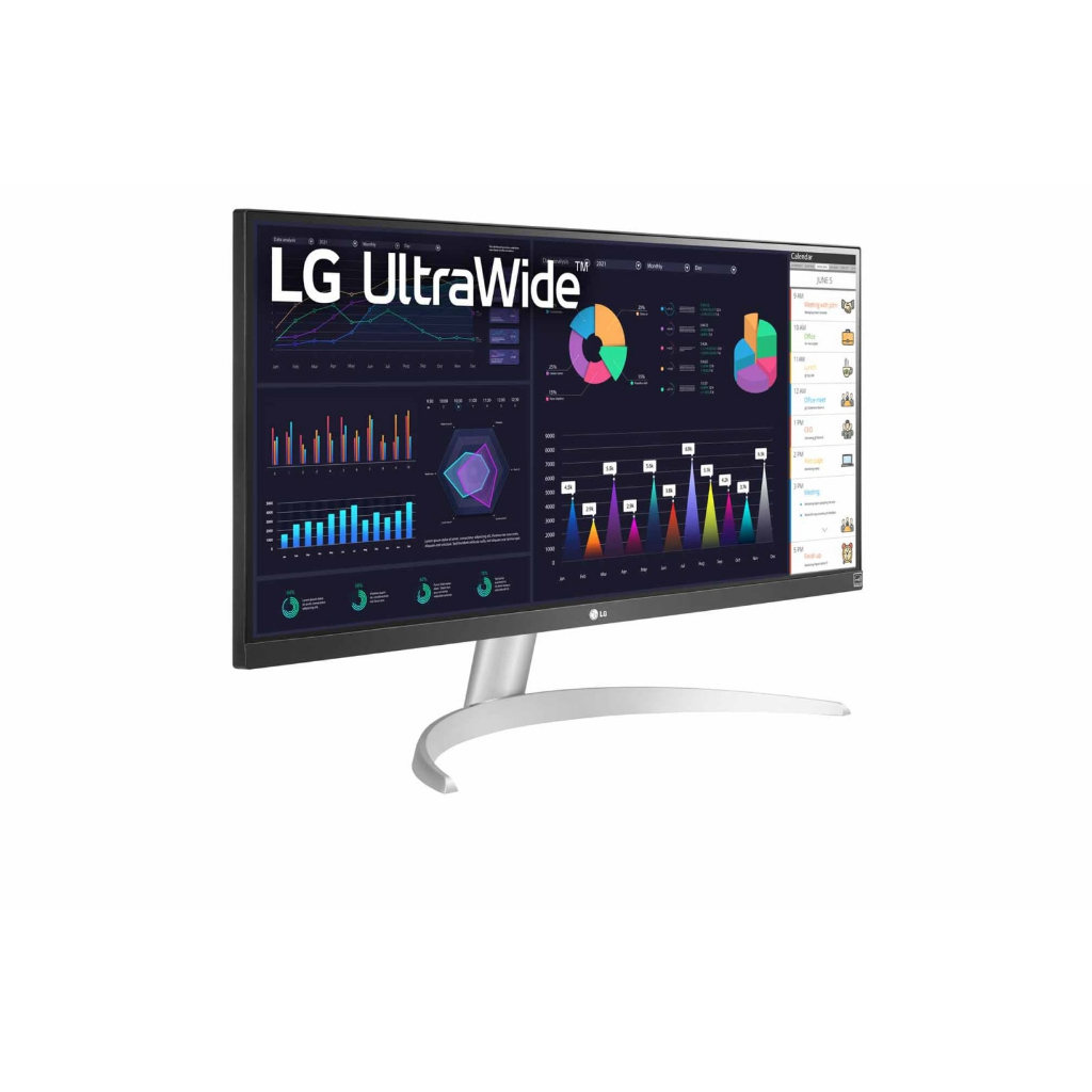 Màn hình Ultrawide LG 29WQ600-W 29 Inch (UltraWide FHD/IPS/100Hz/5ms/sRGB 99%/HDR10/USB Type-C) - Hàng chính hãng
