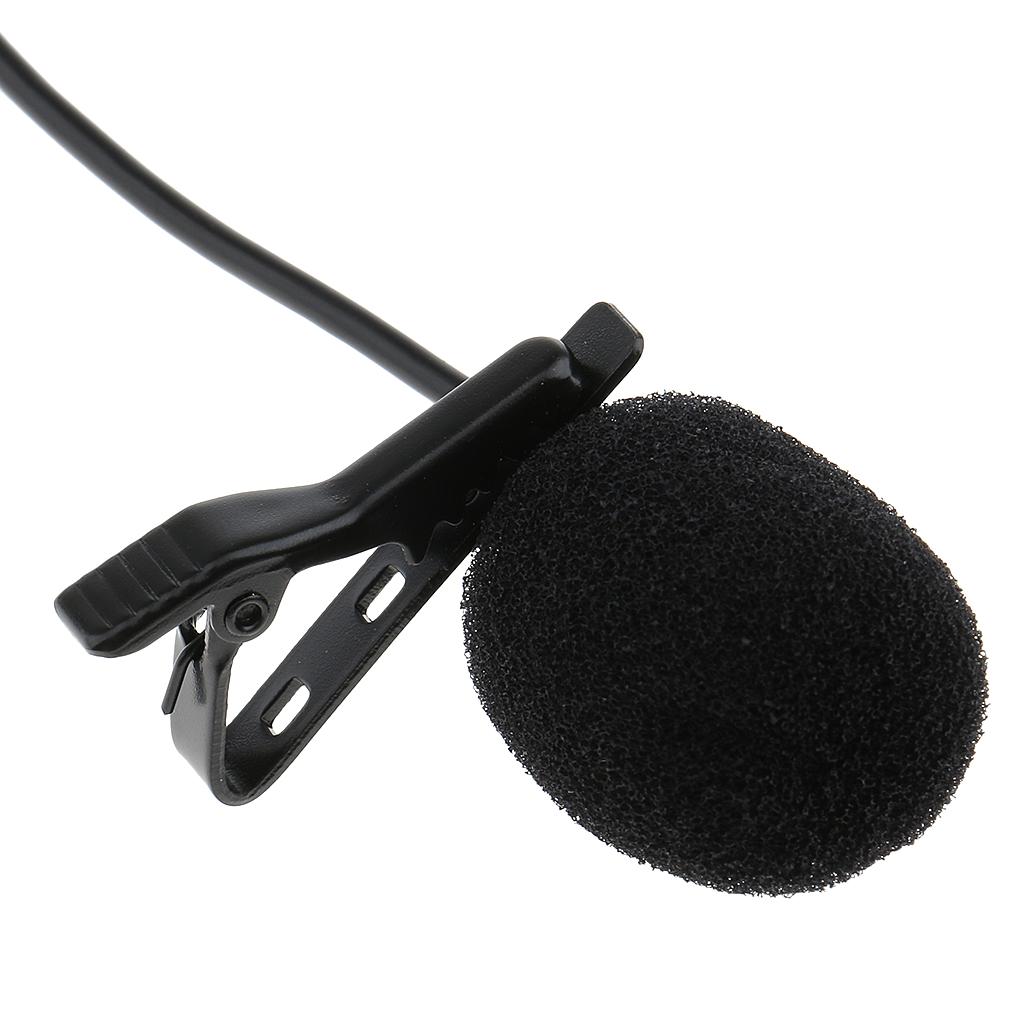 JY-515 Multi-function Lavalier Lapel Tie Clip-on Vacuum Tube Mini Microphone 3.5mm/3Pin/4Pin XLR Connector