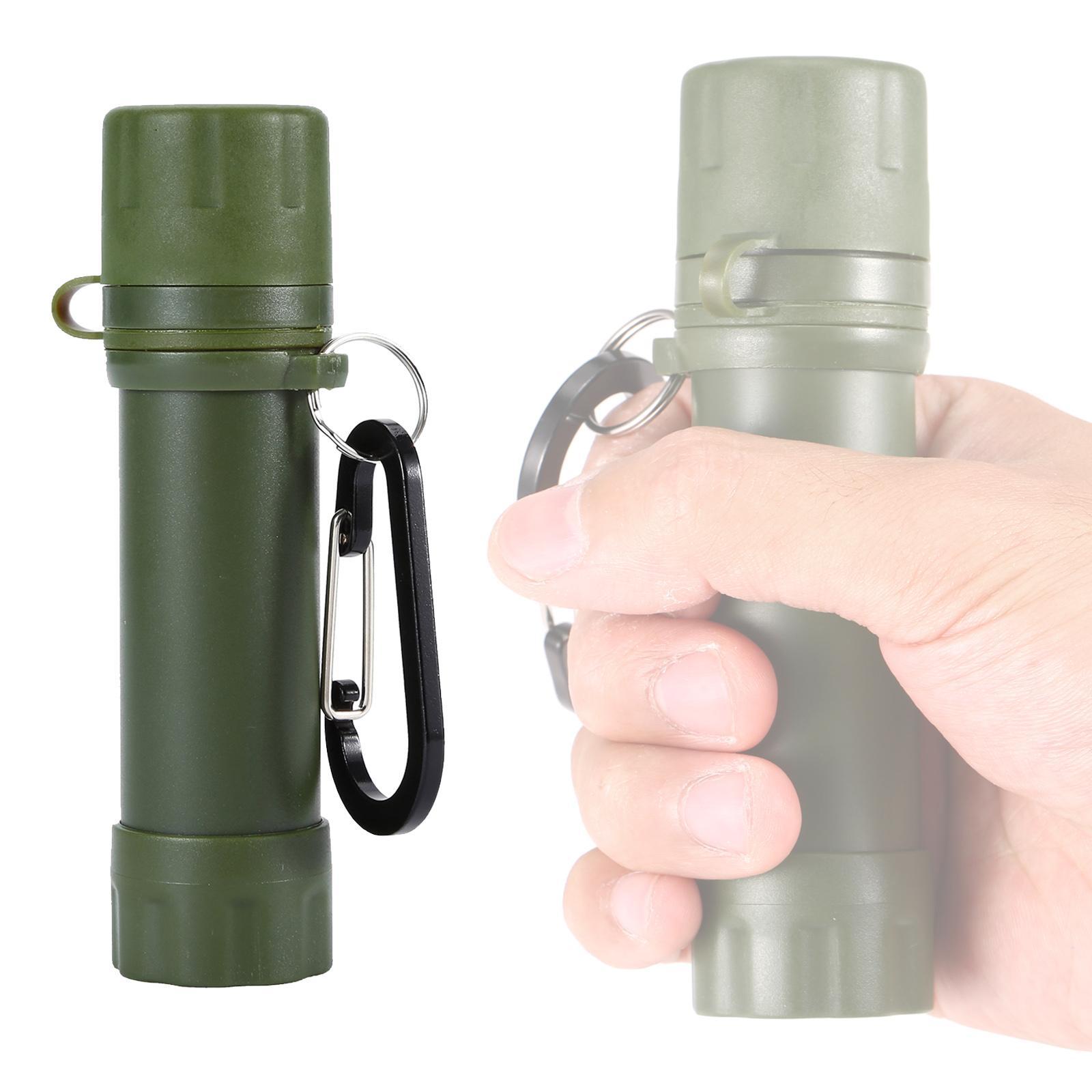 3 Pieces Portable Water Filter Straw Filtration Outdoor Survival Camping