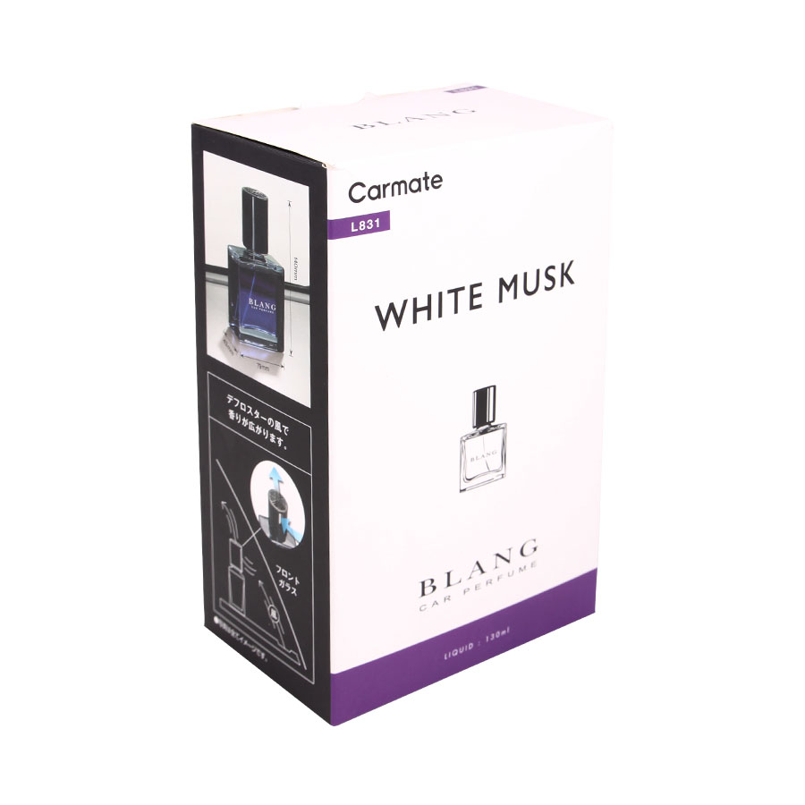 Nước Hoa Ô Tô CARMATE Blang Liquid BC L831 White Musk 130ml