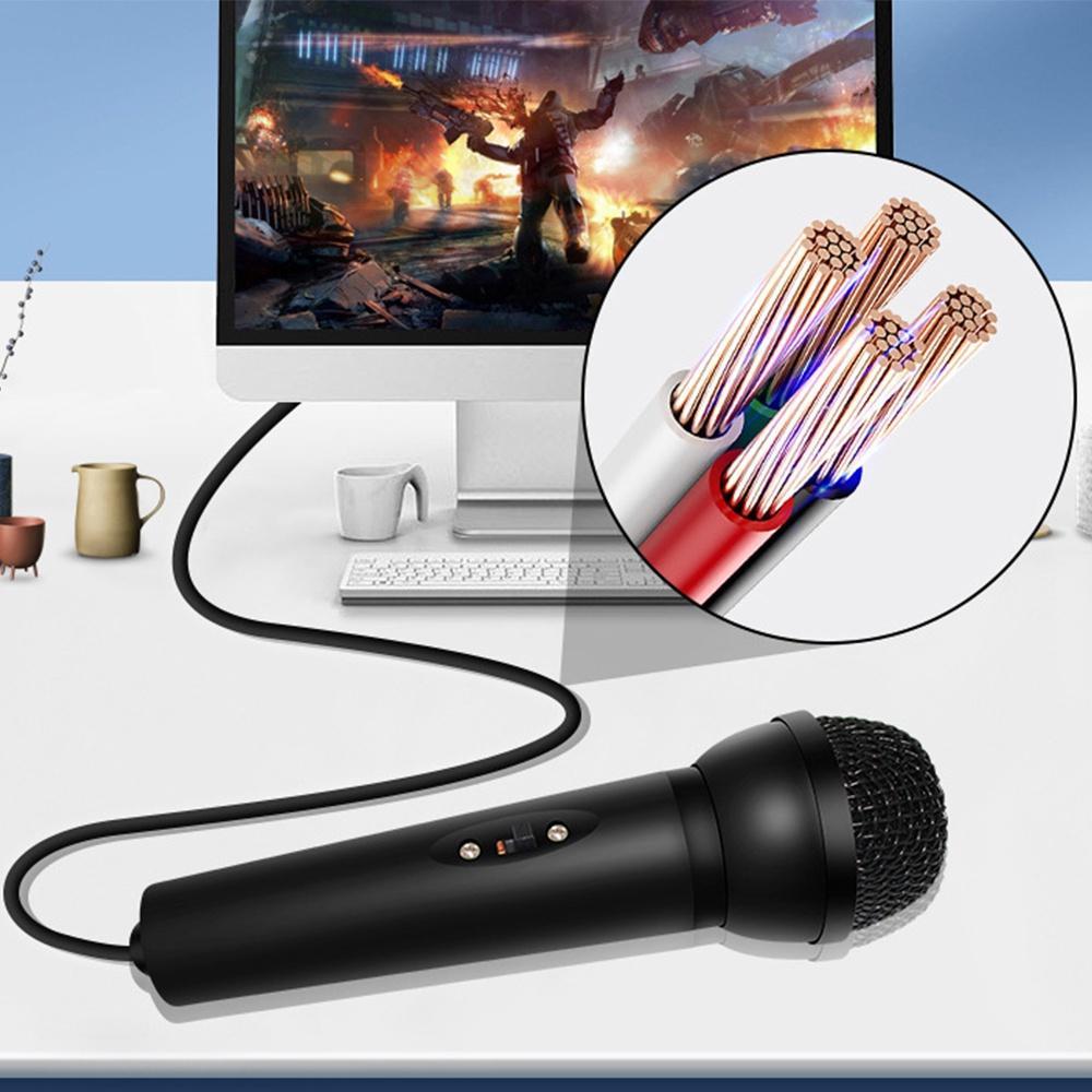 Micro Thu Âm Mini Có Dây Cho Điện Thoại PC