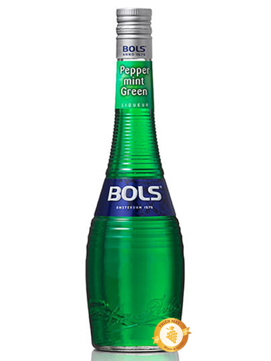 Rượu Bols Pepper Mint Green Liqueur 24％ 1x0.7L