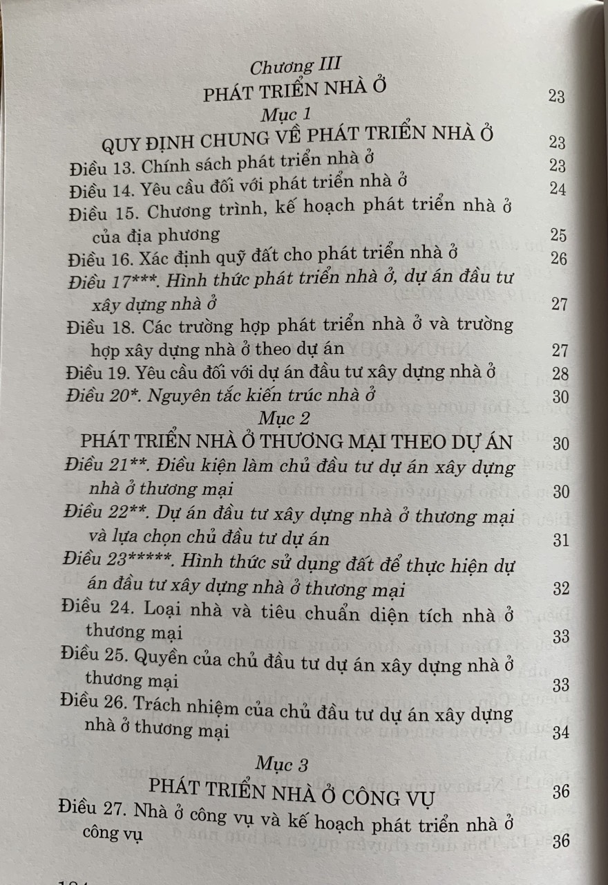 Luật Nhà Ở ( Hiện Hành ) ( Sửa Đổi, Bổ Sung Năm 2019, 2020, 2022 )