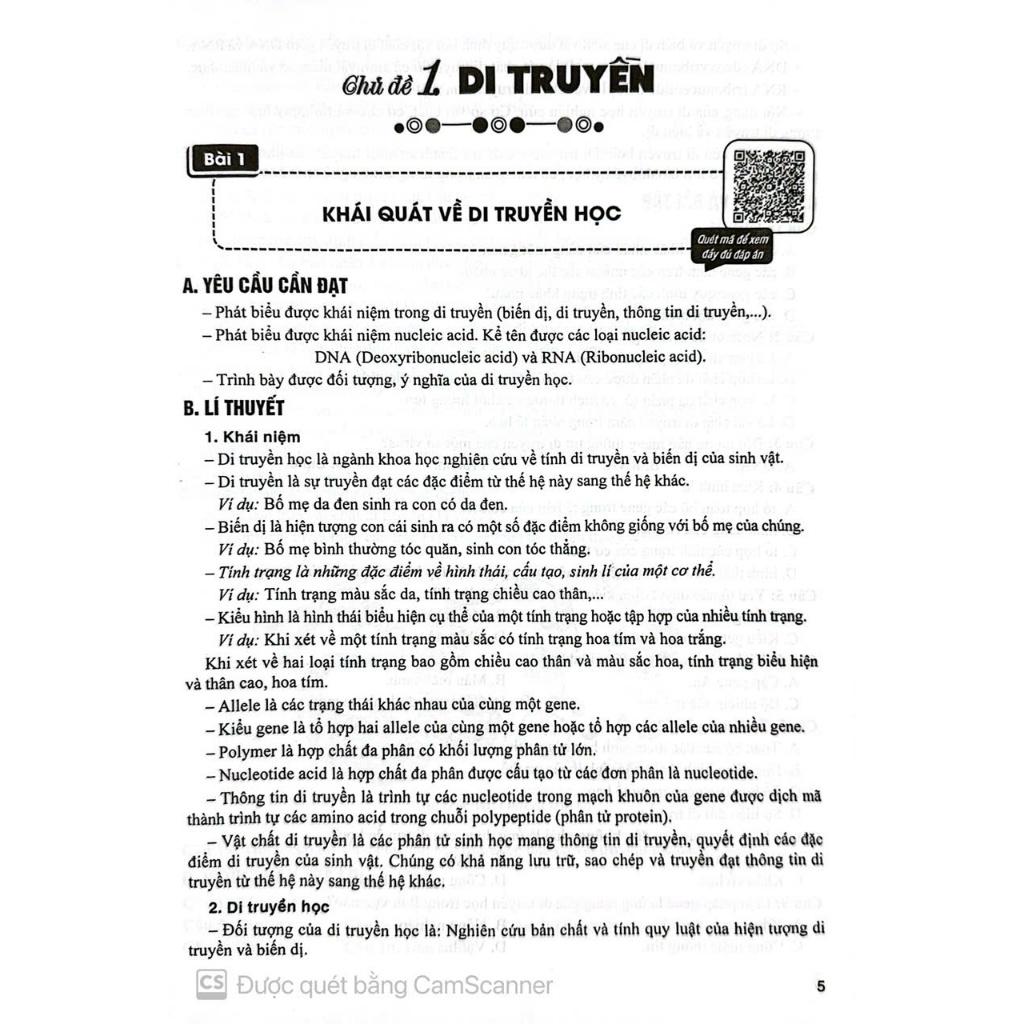 Sách tự tin vào lớp 10 môn sinh học ( Dành cho học sinh lớp 9) HA