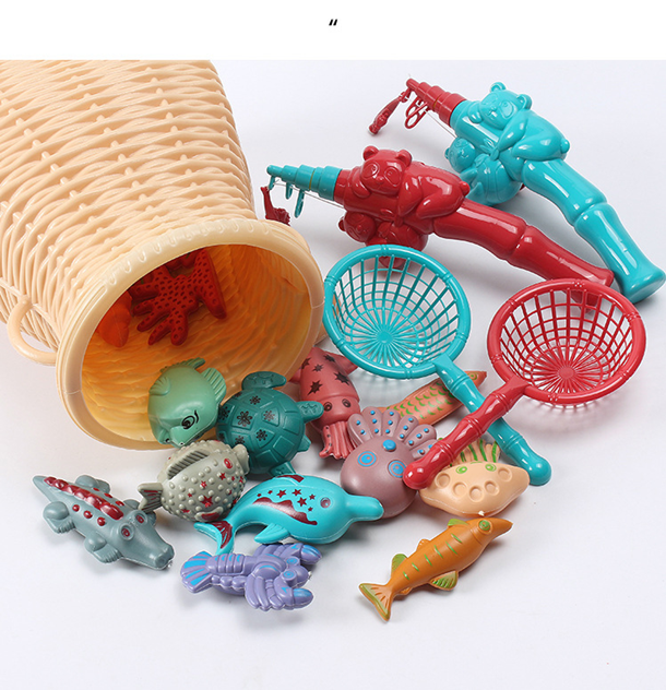 Bộ đồ chơi giỏ câu Cá