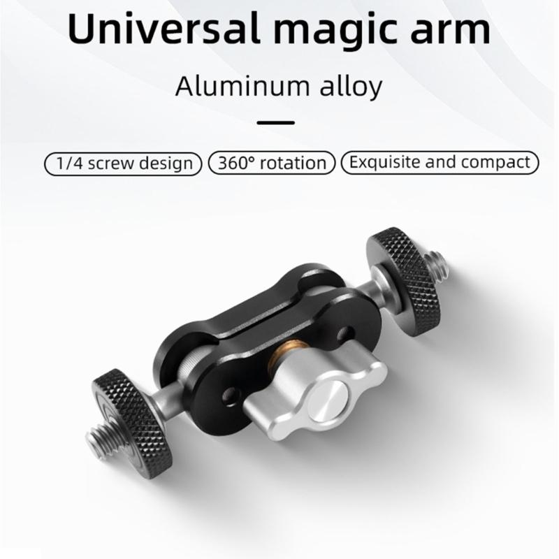 1/4 Giao diện Aluminum Alloy Stand Bộ chuyển đổi Magic ARM Giá gắn giá đỡ cho Camera Chụp ảnh Phụ kiện phòng thu