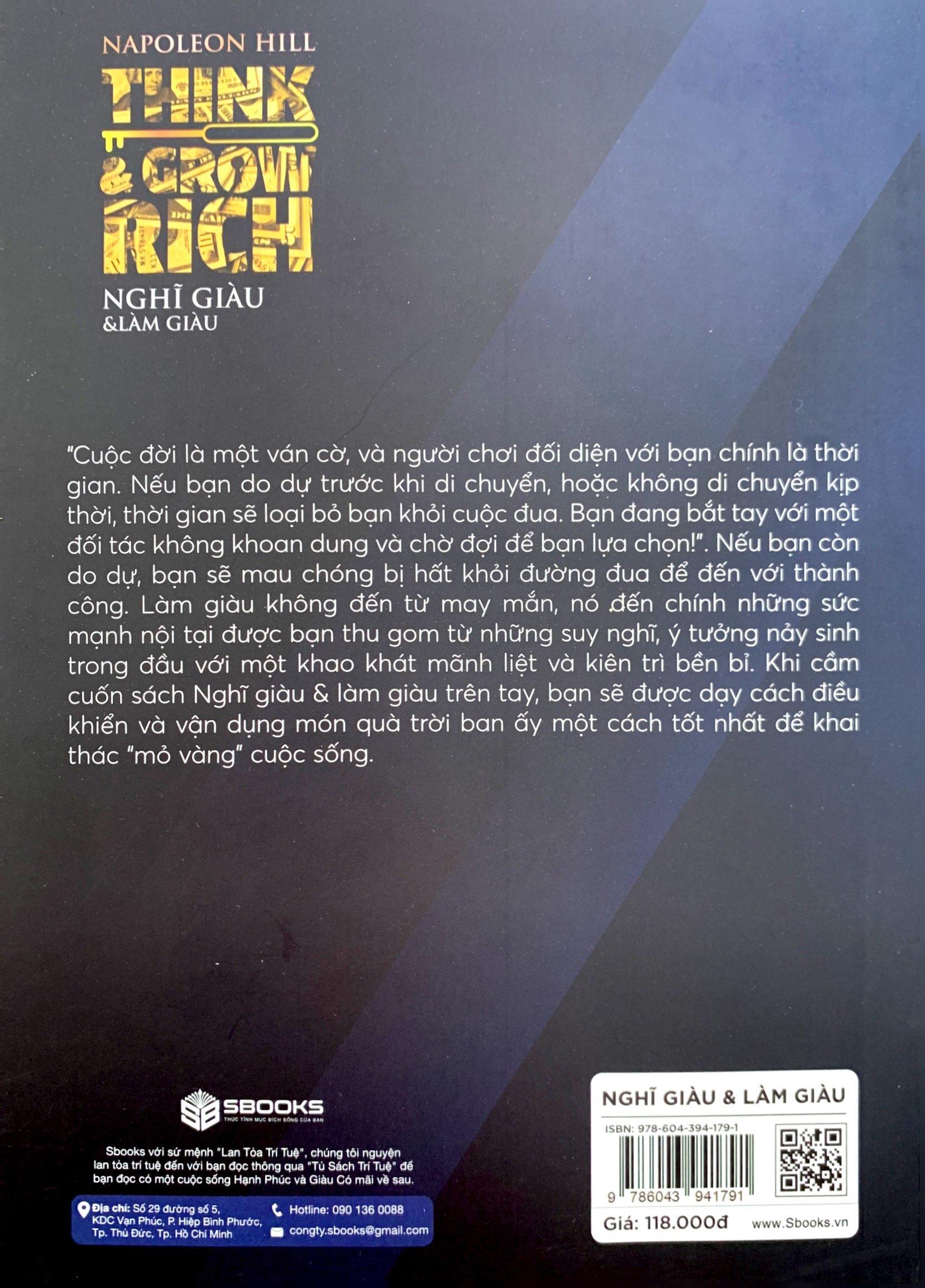 Think And Grow Rich - Nghĩ Giàu Và Làm Giàu