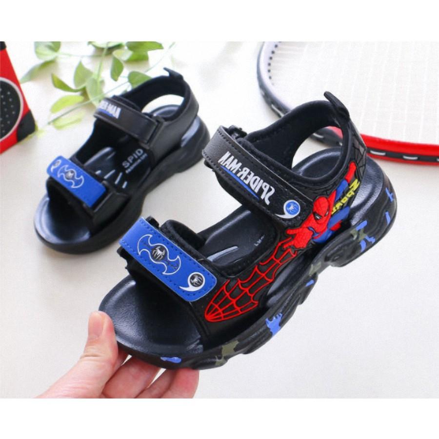 Sandal siêu nhân cho bé trai 3 - 12 tuổi năng động và phong cách QN103