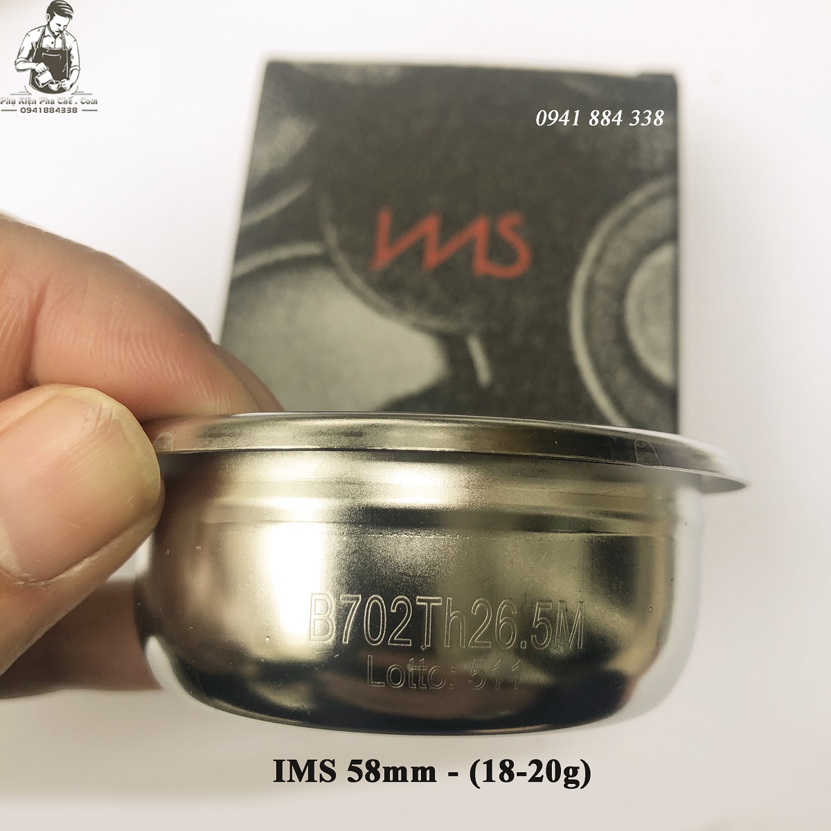 Filter IMS 58mm – Baket IMS 58mm – Rổ IMS 58mm Loại Đôi 20g