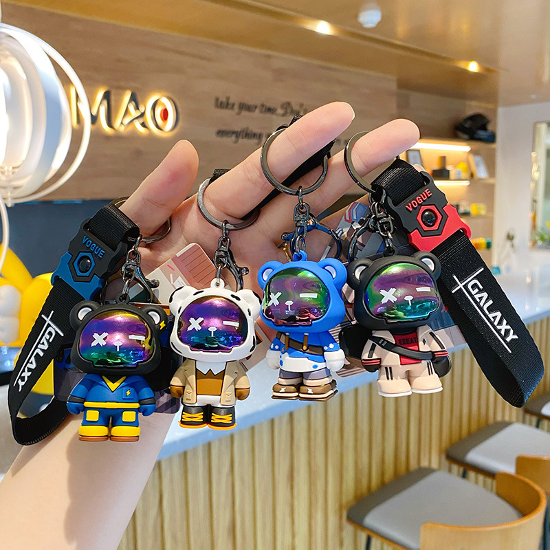 Móc Khóa Gấu BOSS Galaxy Cực Ngầu, Chất / Móc Khóa Ô Tô, Xe Máy - Nhiều Mẫu - Qùa Tặng Cho Bạn Bè, Đồng Nghiệp