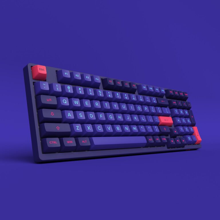 Bàn phím cơ AKKO 3098N Multi-modes NEON _Hàng chính hãng