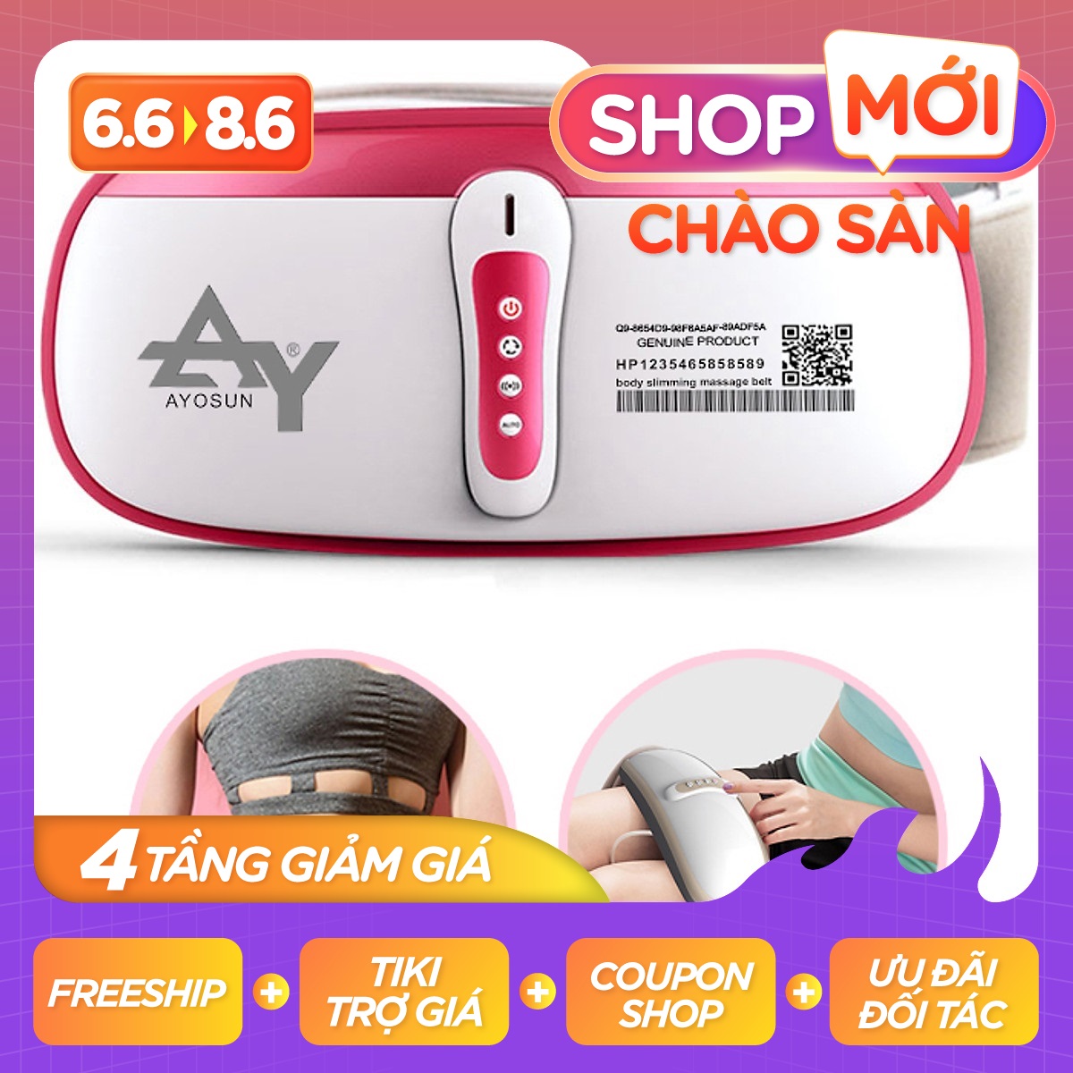 máy giảm mỡ  bụng cao cấp hàng chính hãng hàn quốc