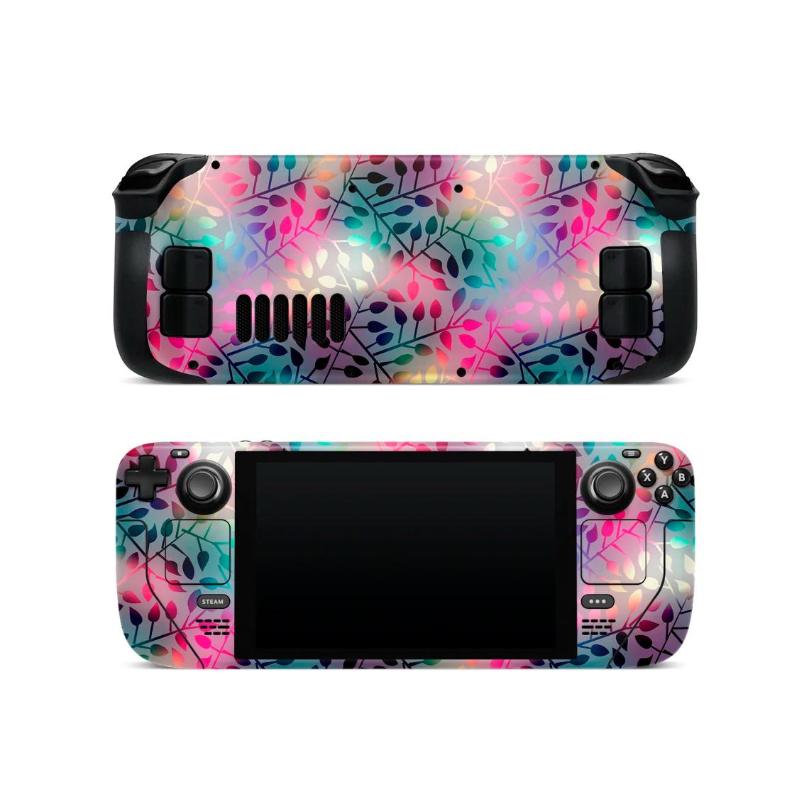 Skin decal dán Steam Deck mẫu Neon