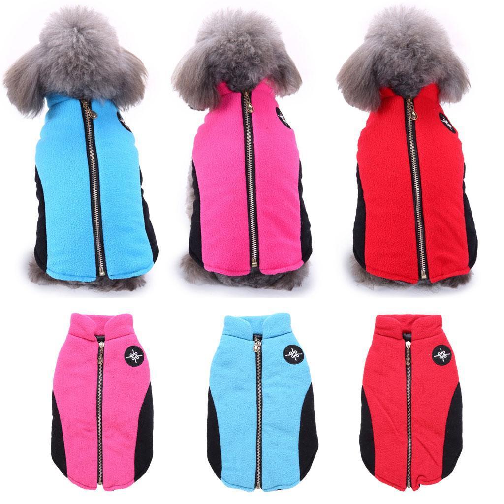 Pet Puppy Dog Comfortable Jacket Winter Warm Windproof Plush Coat