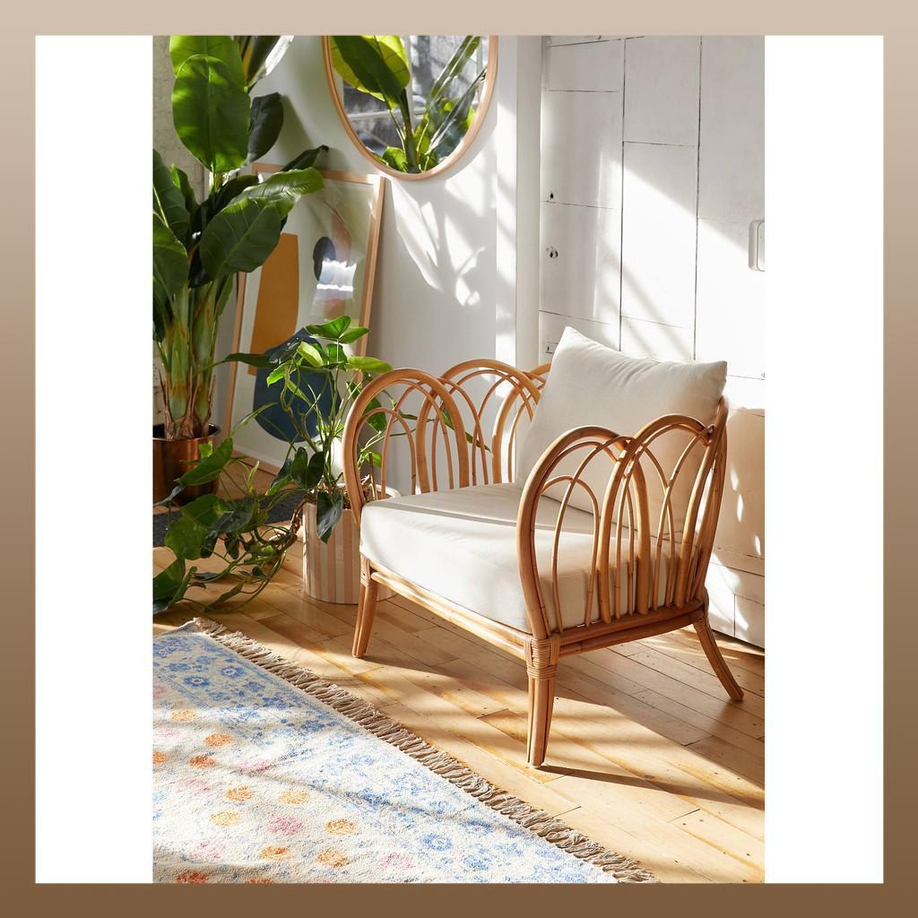 Ghế sofa mây vòng đơn