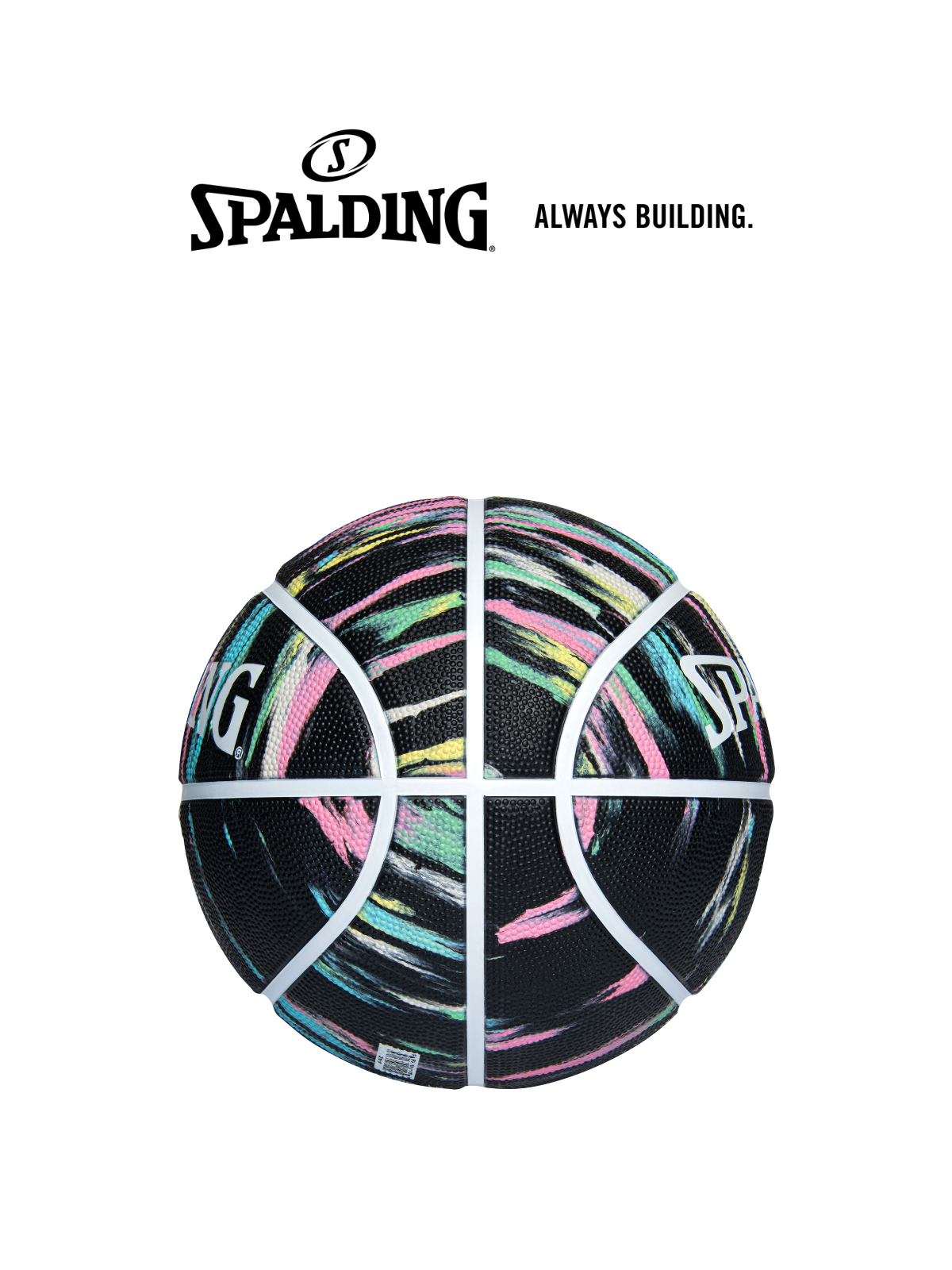 Bóng rổ Spalding Marble Black Pastel Size 7