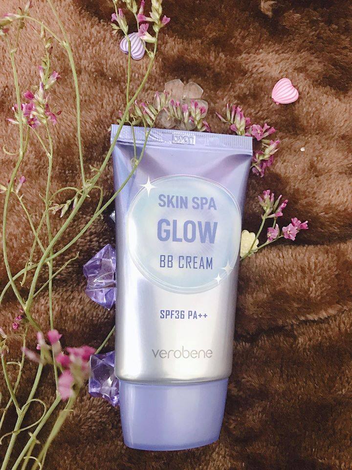 Kem Nền Trang Điểm, Chống Nắng _Verobene Skin Spa Glow BB Cream SPF36/PA++ 40ml